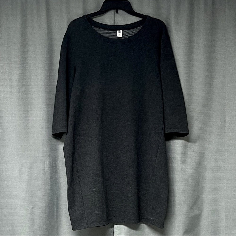 Grey Sweatshirt Dress